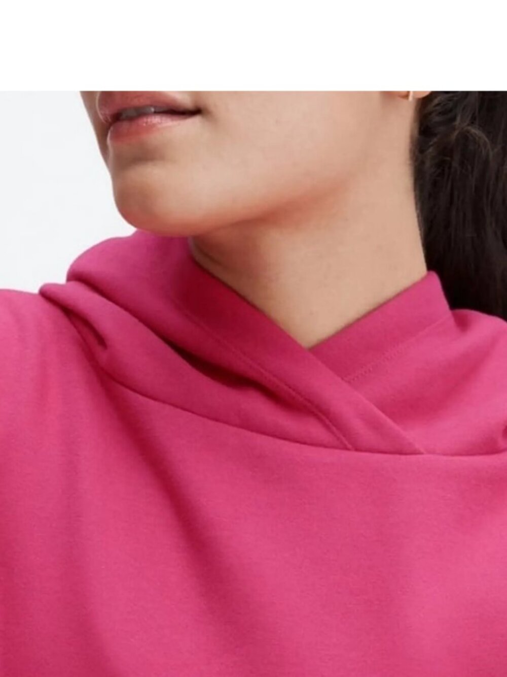 Fabletics Eco Go-To Pocket Hoodie – Fuschia - Size M / NWT - Picture 2 of 3